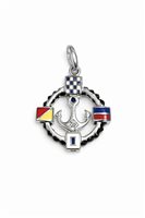 Charm Idee Preziose dal 1987 Uomo in Oro bianco Pietre dure IP.CHK18B/100